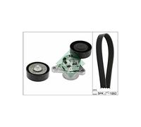 Multi-ribbed V-belt kit 529 0487 10 INA for MERCEDES-BENZ E-CLASS E-CLASS Coupe
