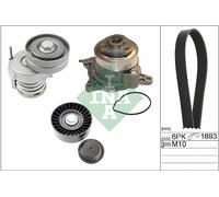 INA Water Pump + V-Belt Kit 529 0534 30 – Fits VW, Audi, Skoda, SEAT