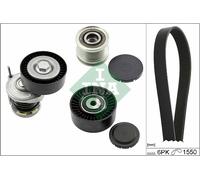 INA 529 0586 20 V-Ribbed Belt Set for VW
