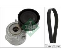 Multi-ribbed V-belt kit 529 0419 10 INA for PEUGEOT CITROËN DS OPEL TOYOTA