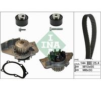 Timing Belt & Water Pump Kit fits PEUGEOT EXPERT 2.0D 00 to 04 Set INA 0816E4