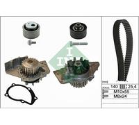 Timing Belt Kit With Water Pump INA 530044030 140 Teeth 25.4mm Width