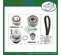 Timing Belt & Water Pump Kit fits VW TOURAN 1T 2.0D 03 to 10 BMN Set INA Quality