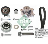 INA 530 0482 30 Water Pump & Timing Belt Set for VW