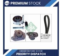 INA 530 0505 31 Water pump and timing belt kit