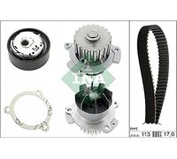 INA 530 0663 30 Water pump and timing belt kit