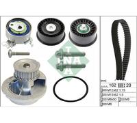 Timing Belt & Water Pump Kit fits VAUXHALL MERIVA A 1.8 03 to 10 Z18XE Set INA