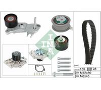 INA 530 0762 30 Water pump and timing belt kit
