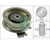 Timing Belt Tensioner fits VW SHARAN 7M 2.0 95 to 10 ATM INA 06A109479 Quality