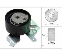 INA 531 0755 10 Tensioner Pulley, timing belt for CITRO?N,PEUGEOT