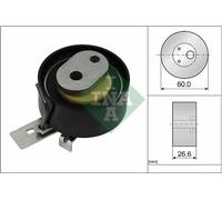 INA 531 0938 10 Timing belt tensioner pulley