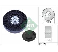 Fits INA 531 0966 10 Deflection/Guide Pulley, V-ribbed belt 531 0966 ⭐UK Stock⭐
