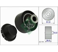 INA 532 0334 10 Deflection/Guide Pulley, V-ribbed belt for CITRO?N,FORD,MAZDA,PE