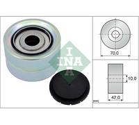 INA 532 0412 10 Deflection/Guide Pulley, V-ribbed belt OE REPLACEMENT