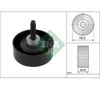 INA 532 0458 10 Deflection / Guide Pulley, v-ribbed belt