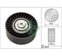 INA 532 0505 10 Deflection/Guide Pulley, V-ribbed belt for ALFA ROMEO,CADILLAC