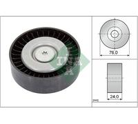 INA 532 0558 10 Deflection/Guide Pulley, V-ribbed belt for LAND ROVER,VOLVO