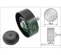 INA 532 0632 10 Deflection/Guide Pulley, V-ribbed belt for AUDI,SEAT,SKODA,VW