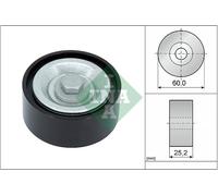 INA 532 0715 10 Deflection/Guide Pulley, V-ribbed belt for DACIA,LADA,NISSAN,REN