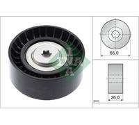 INA 532 0748 10 Deflection/Guide Pulley, V-ribbed belt OE REPLACEMENT
