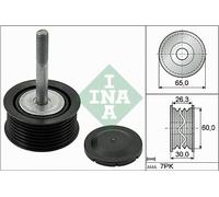 INA 532 0793 10 Deflection/Guide Pulley, V-ribbed belt OE REPLACEMENT