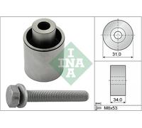 Ina Timing Belt Deflection Pulley 532 0833 10 for Subaru Impreza Forester
