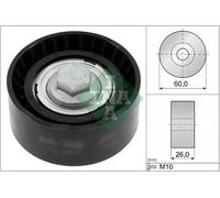 Poly V Ribbed Belt Deflection Guide Pulley INA for Astra Insignia Mokka / X Meri