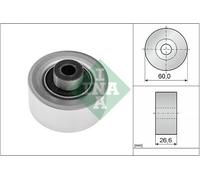 INA 532031110 V-Ribbed Belt Deflection/Guide Pulley Replacement Fits Ford