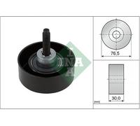 INA 532045810 V-Ribbed Belt Deflection/Guide Pulley Replacement Fits Ford