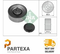 INA 532056910 V-Ribbed Belt Deflection/Guide Pulley Fits BMW 5 Series 6 Series