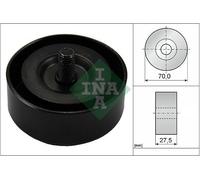 INA 532060610 V-Ribbed Belt Deflection/Guide Pulley Replacement Fits Hyundai Kia