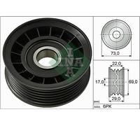 INA 532064910 V-Ribbed Belt Deflection/Guide Pulley Replacement Fits Ford Volvo