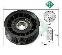 INA 532064910 V-Ribbed Belt Pulley Fits Ford Volvo