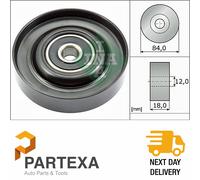 INA 532078510 V-Ribbed Belt Deflection/Guide Pulley Replacement Fits Nissan