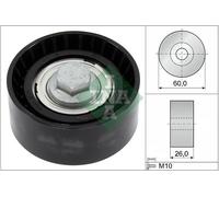 INA Deflection Guide Pulley 532 0868 10 Poly V Ribbed Belt for Astra Insignia Mokka Meriva