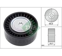 INA 532090710 V-Ribbed Belt Deflection/Guide Pulley Fits Vauxhall Combo 1.3 CDTi