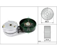 Multi-ribbed V-belt tensioner 534 0358 10 INA for LAND ROVER DISCOVERY IV