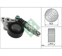 Multi-ribbed V-belt tensioner 534 0098 10 INA for PORSCHE VW AUDI