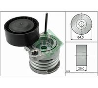 INA 534033110 V-Ribbed Belt Tensioner Belt Drive Replacement Fits Alpina BMW