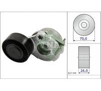 INA 534047010 V-Ribbed Belt Belt Tensioner Replacement Fits Audi Porsche VW