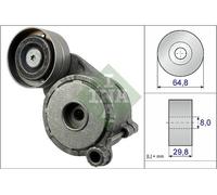 Multi-ribbed V-belt tensioner 534 0506 10 INA for MERCEDES-BENZ CLS S-CLASS GLE