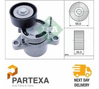 INA 534062710 V-Ribbed Belt Belt Tensioner Replacement Service Fits BMW