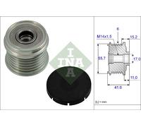 INA 535 0024 10 Alternator Freewheel Clutch