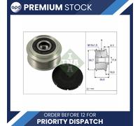 INA 535 0065 10 Alternator Freewheel Clutch