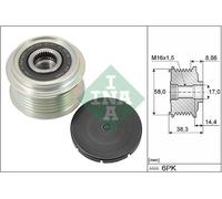 INA 535 0296 10 Alternator Freewheel Clutch