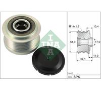 INA 535 0311 10 Alternator Freewheel Clutch for FIAT,OPEL,VAUXHALL