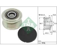 INA 535 0351 10 Alternator Freewheel Clutch