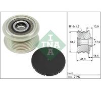INA 535 0351 10 Alternator Freewheel Clutch