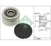 INA Generator Freewheel 535035710