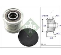 Alternator clutch pulley 535 0140 10 INA for MERCEDES-BENZ JEEP CHRYSLER